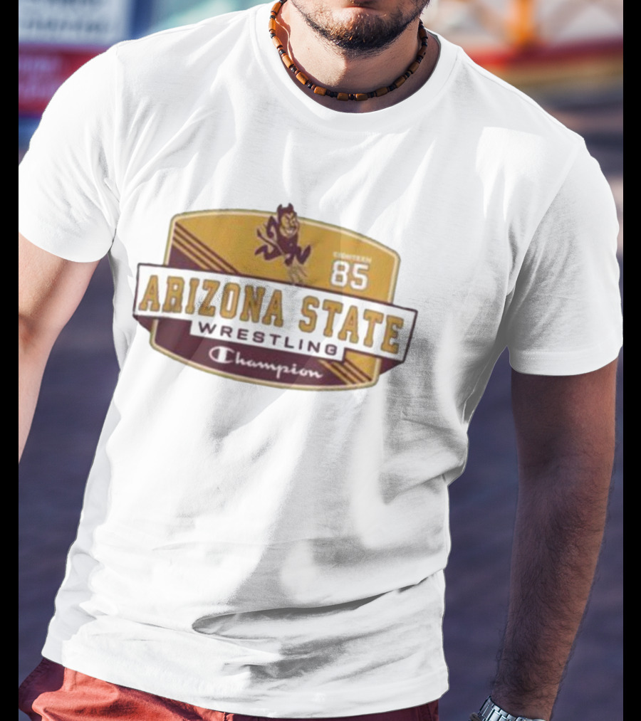 Arizona State Wrestling Established 85 Champion Sun Devils T-Shirt