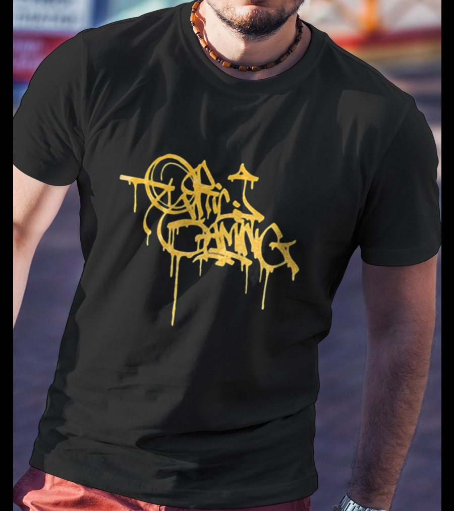Optic Chain And Earrings Optic Gaming Graffiti T-Shirt