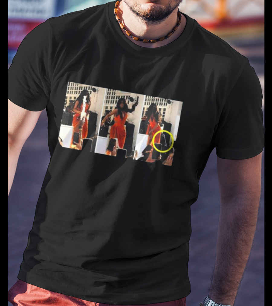 Cardi B Throws Microphone Onstage Performance Sequence T-Shirt