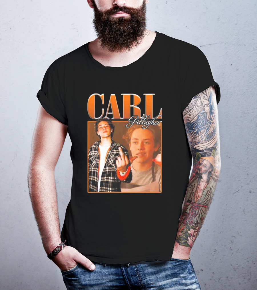 Carl Gallagher Shameless Character Image Collection T-Shirt