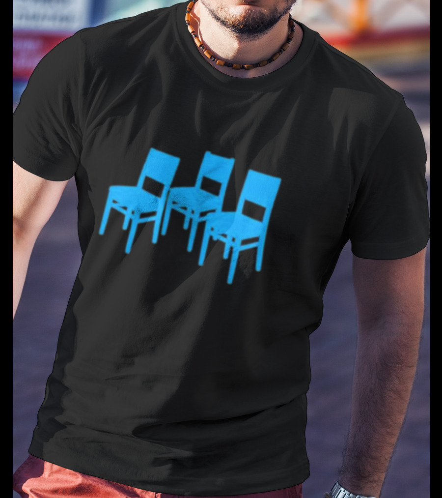 Rylee's Evil Blue Chairs Trio T-Shirt