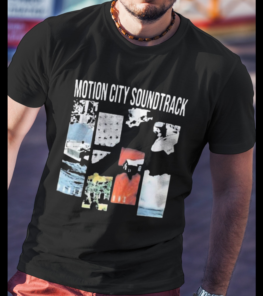 Motion City Soundtrack Panic Stations Album Art Collage T-Shirt