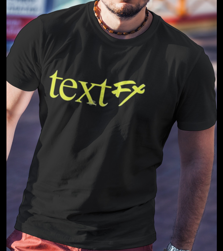 Text Fx T-Shirt