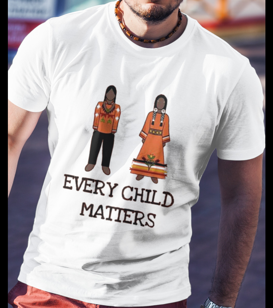 Every Child Matters Orange Indigenous T-Shirt