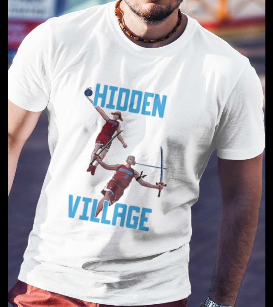 Hidden Village Basketball Ninjas T-Shirt