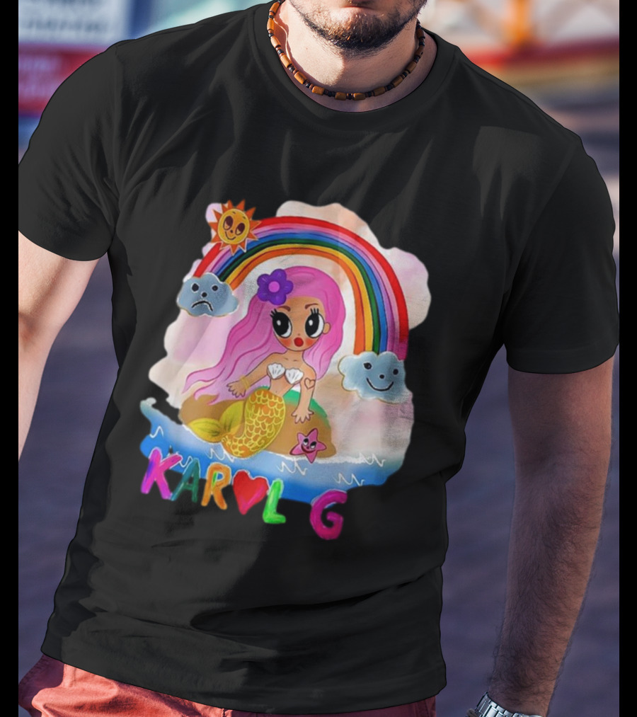 Karol G Mañana Será Bonito Sirena La Bichota Bichota Team Karol T-Shirt