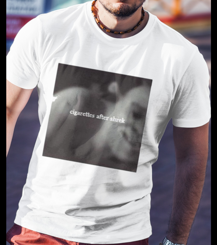 Requin Fils De Chien Cigarettes After Shrek Retro Film Aesthetic T-Shirt