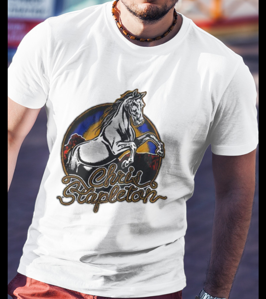 Chris Stapleton White Horse Higher Album T-Shirt
