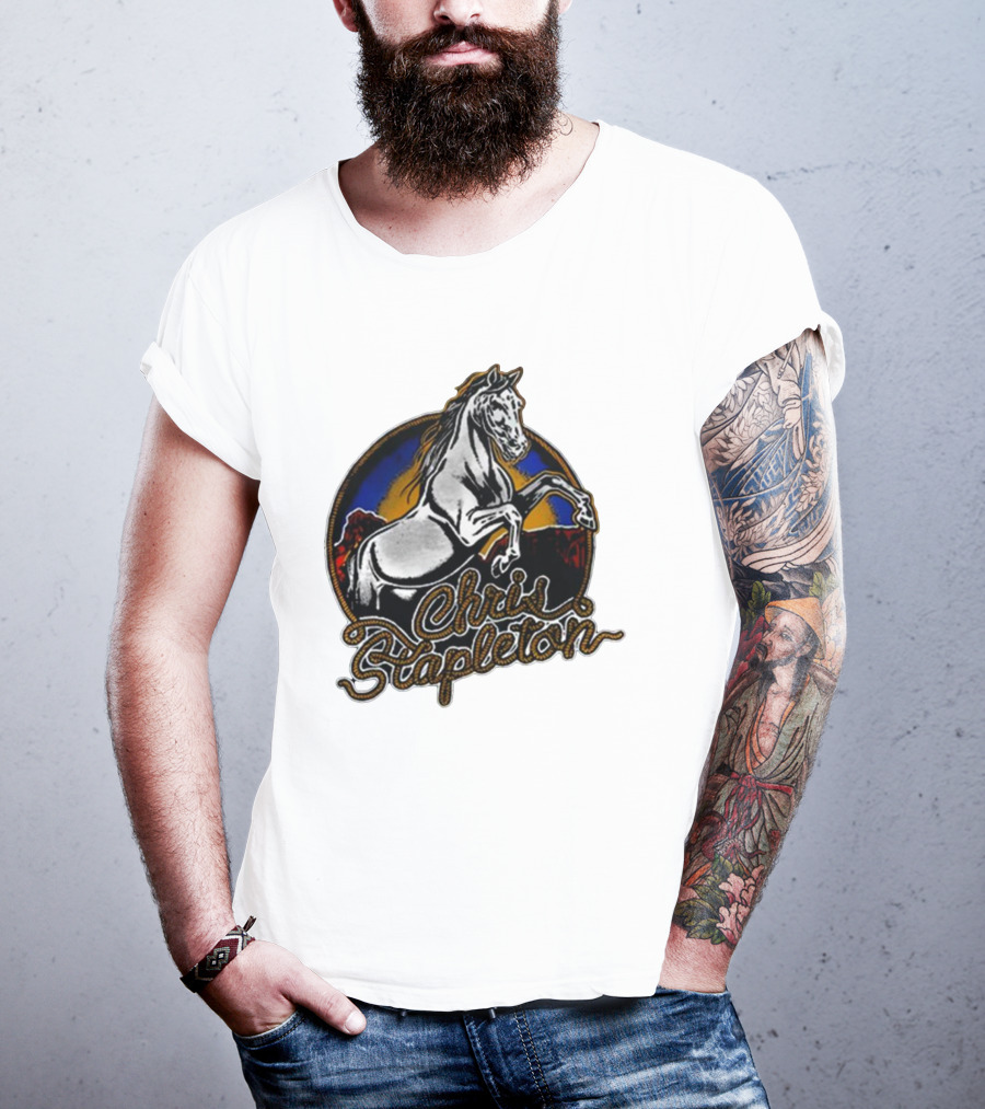 Chris Stapleton White Horse Higher Album T-Shirt