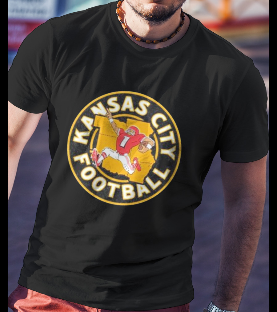 Kansas City Football Limited Red Kingdom Player T-Shirt