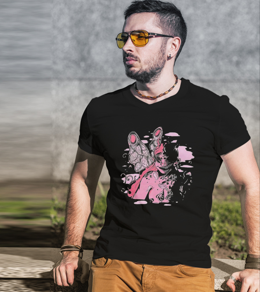 Spencers Melanie Martinez Portals Pink Fantasy Creature Concept T-Shirt