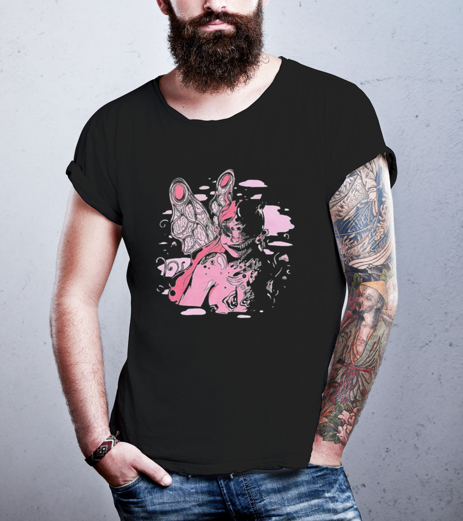 Spencers Melanie Martinez Portals Pink Fantasy Creature Concept T-Shirt