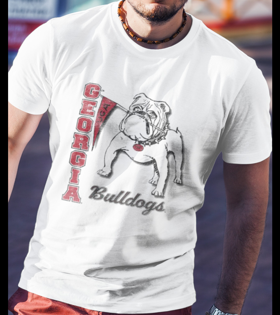 Georgia Bulldogs Vintage '47 Franklin Phase Out Retro Graphics T-Shirt