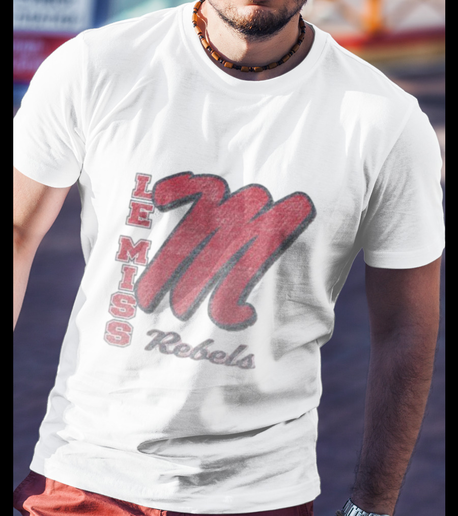 Ole Miss Rebels Vintage M Logo Phase Out ’47 Franklin T-Shirt