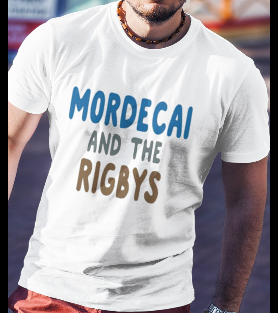 Mordecai And The Rigbys Band Reference From Regular Show T-Shirt