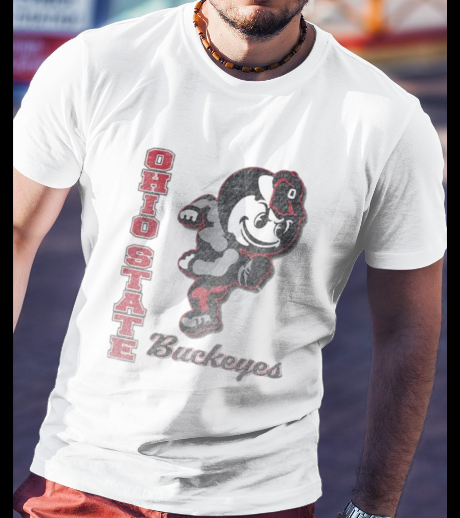 Ohio State Buckeyes Vintage Phase Out ’47 Franklin Mascot T-Shirt