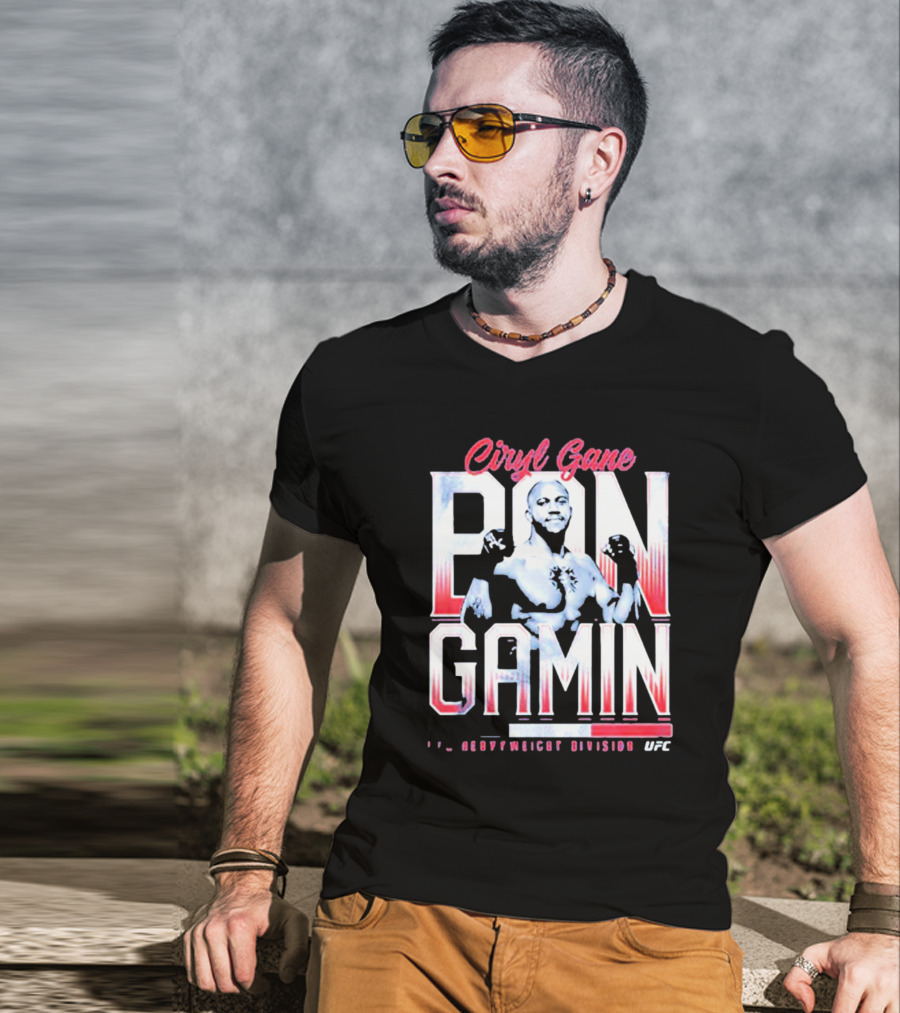 Ciryl Gane Bon Gamin Heavyweight Division UFC T-Shirt