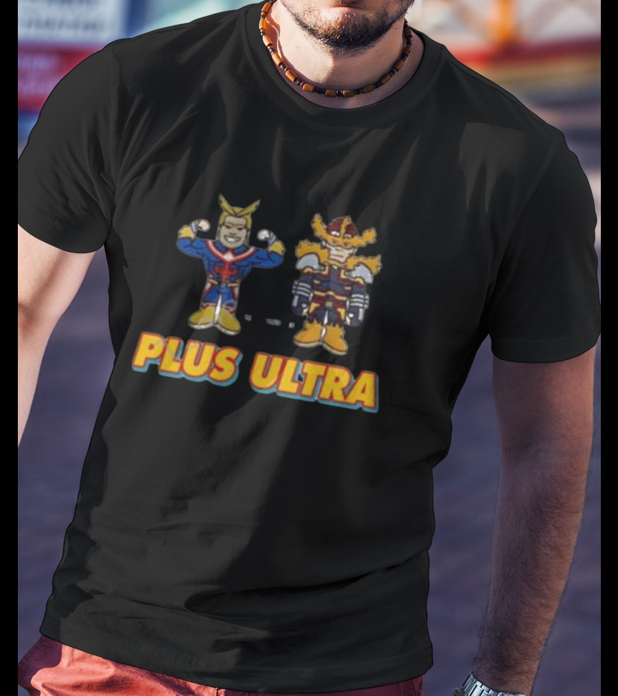 Plus Ultra Hero Chenille Characters T-Shirt