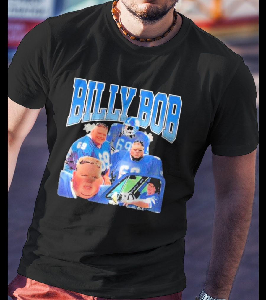 BILLY BOB 69 Football Players Kansas City Chiefs T-Shirt