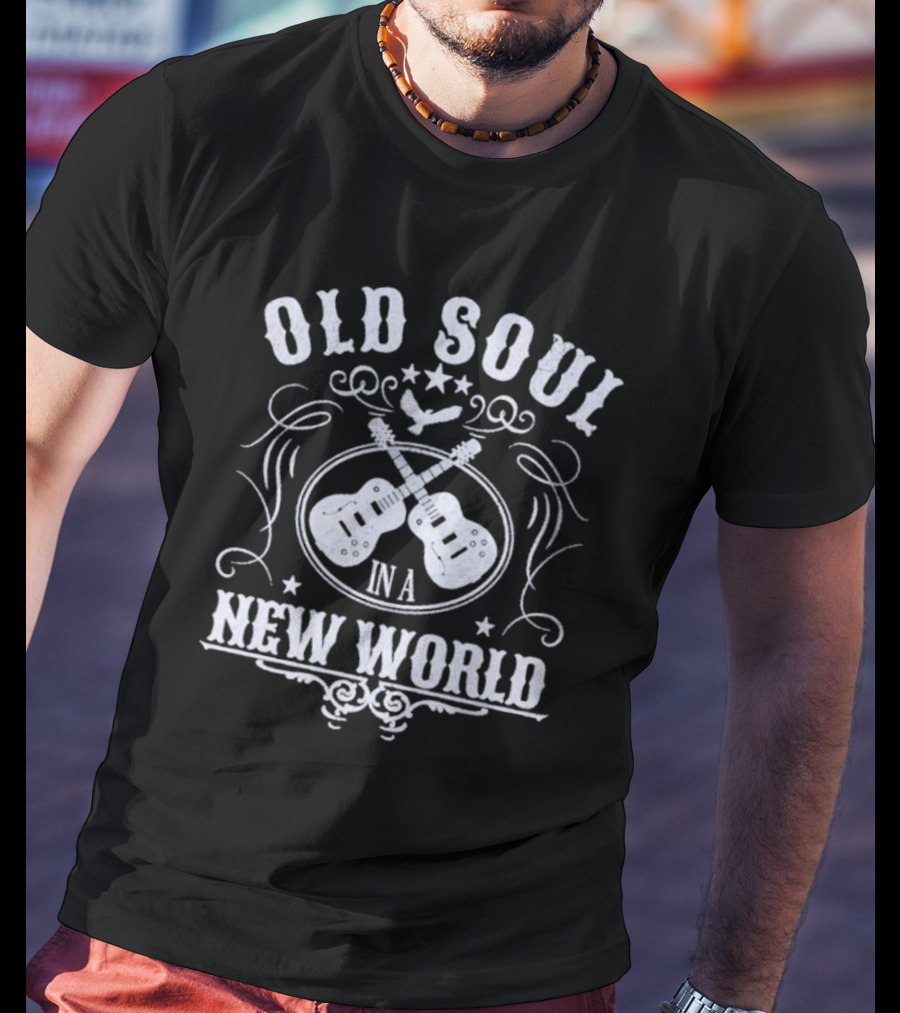 Old Soul In A New World Oliver Anthony Rich Men North Of Richmond Vintage T-Shirt