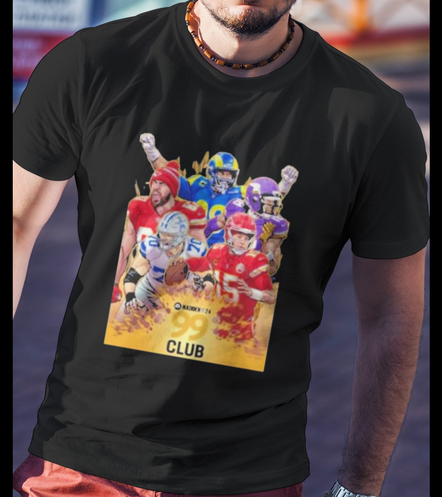 Madden 24 EA Sports NFL 99 Club Star Players T-Shirt