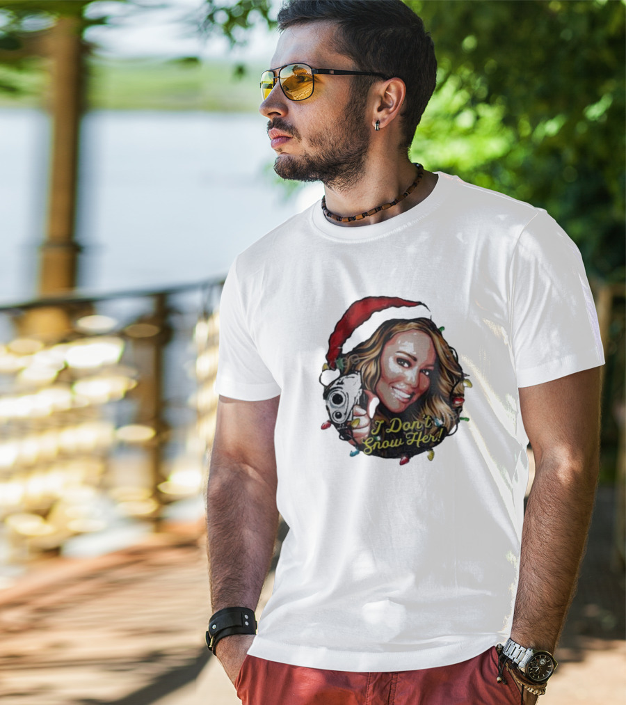 Nordacious Merch Santa Hat I Don’t Snow Her T-Shirt