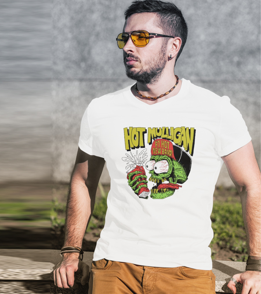 Hot Mulligan #1 Hot New Band Milk Fink Print T-Shirt