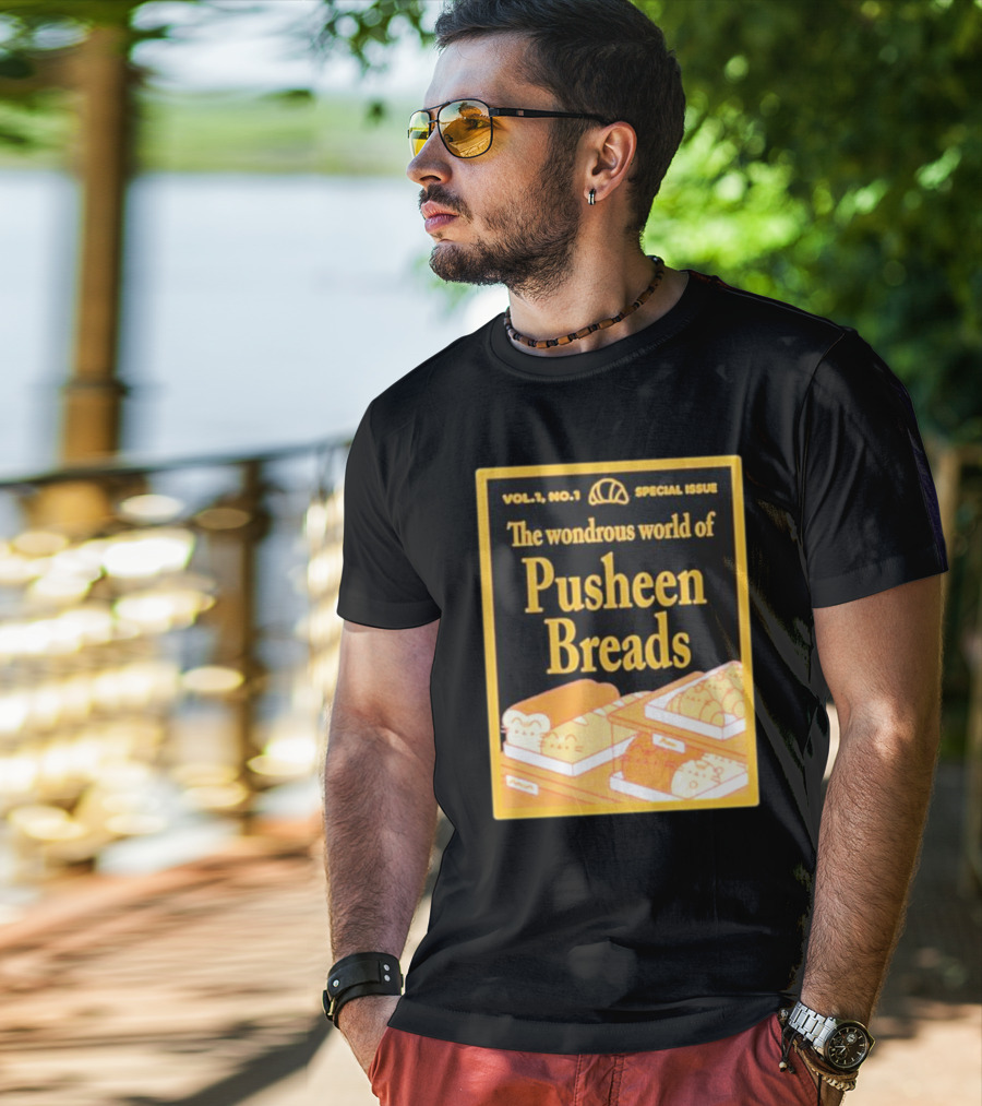 Vol. 1 No. 1 Special Issue The Wondrous World Of Pusheen Breads T-Shirt