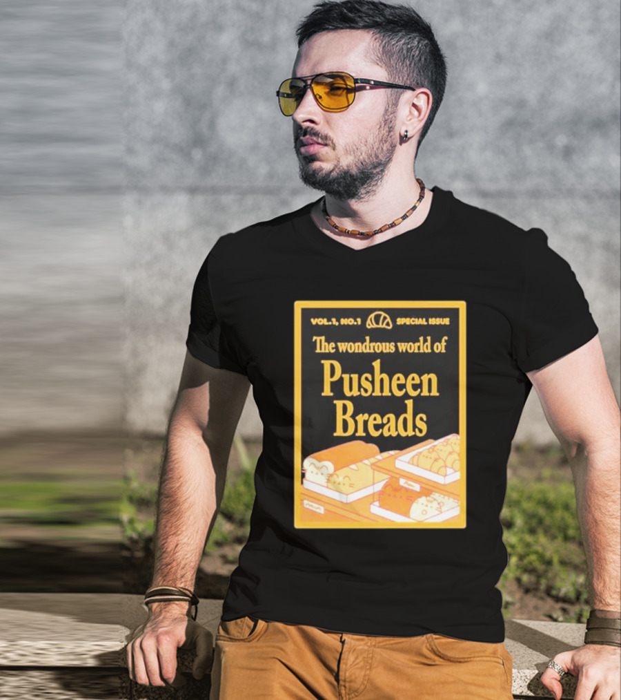 Vol. 1 No. 1 Special Issue The Wondrous World Of Pusheen Breads T-Shirt