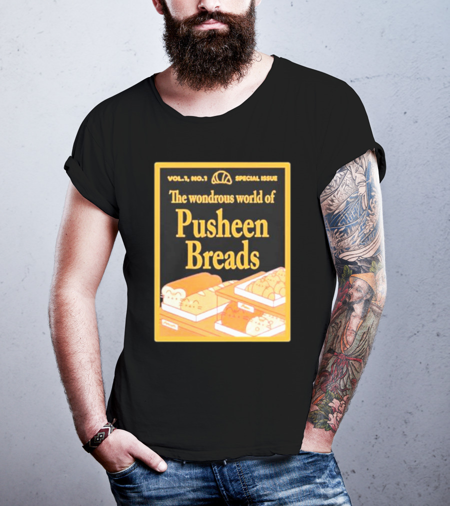 Vol. 1 No. 1 Special Issue The Wondrous World Of Pusheen Breads T-Shirt