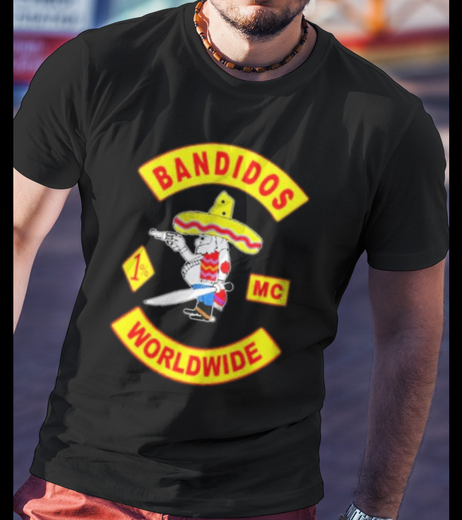 Bandidos 1% MC Worldwide T-Shirt