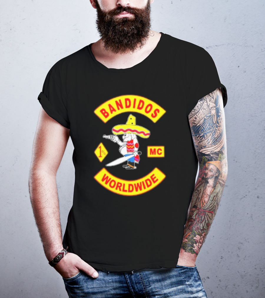Bandidos 1% MC Worldwide T-Shirt