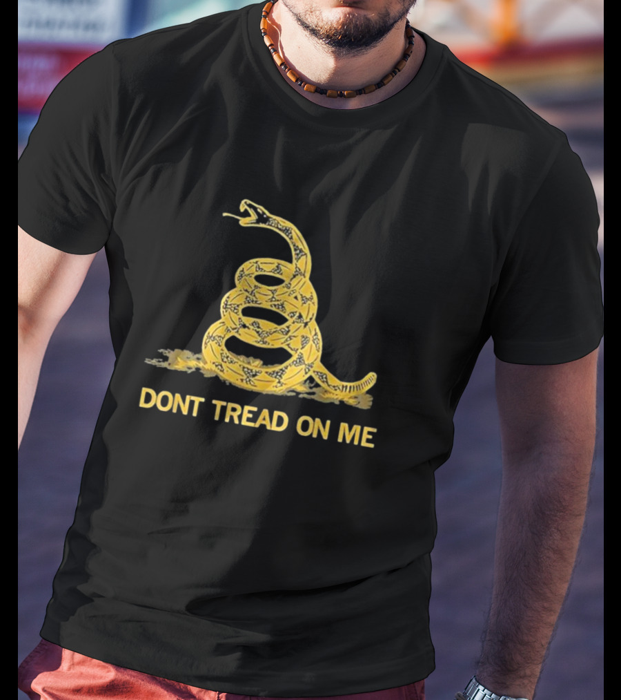 Gadsden Flag Don't Tread On Me Revolutionary War Flag Second Amendment T-Shirt