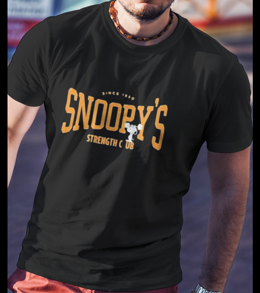 Since 1950 Snoopy's Strength Club T-Shirt