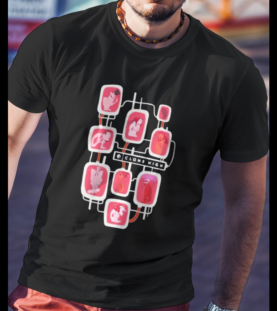 Clone High Character Pods Network Derose T-Shirt