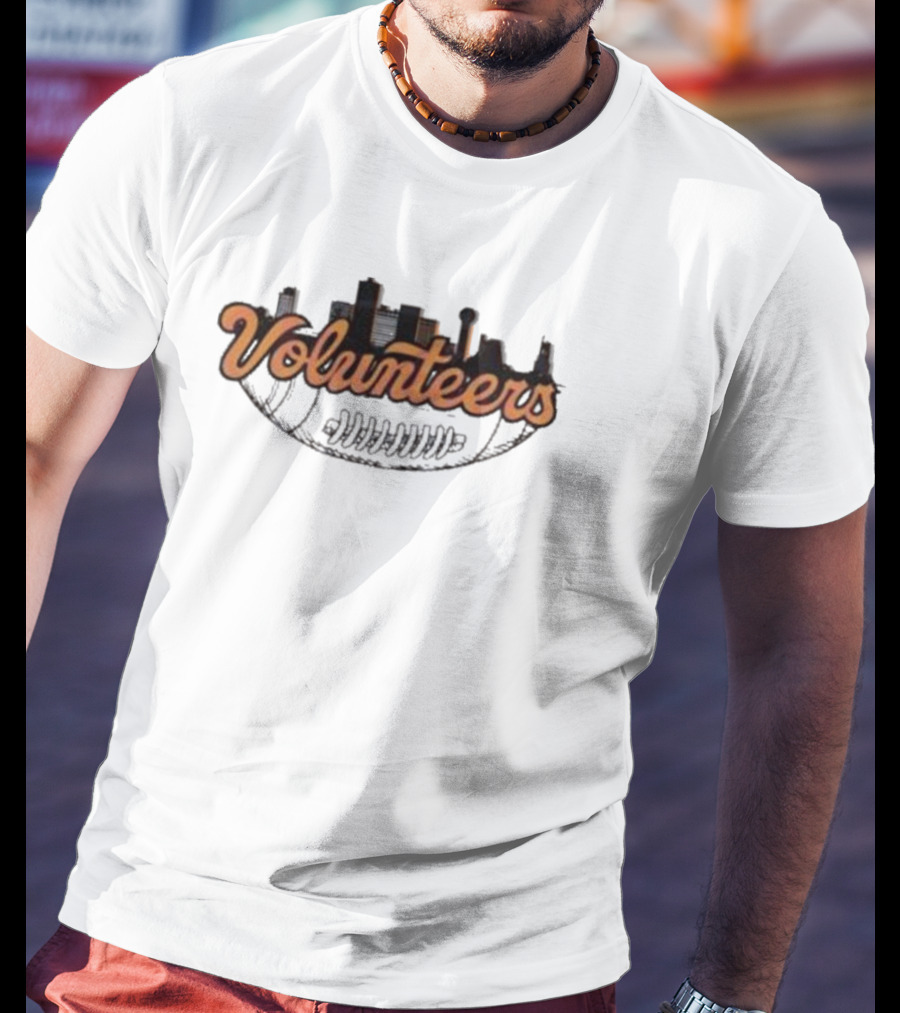 Tennessee Volunteers Football Skyline T-Shirt