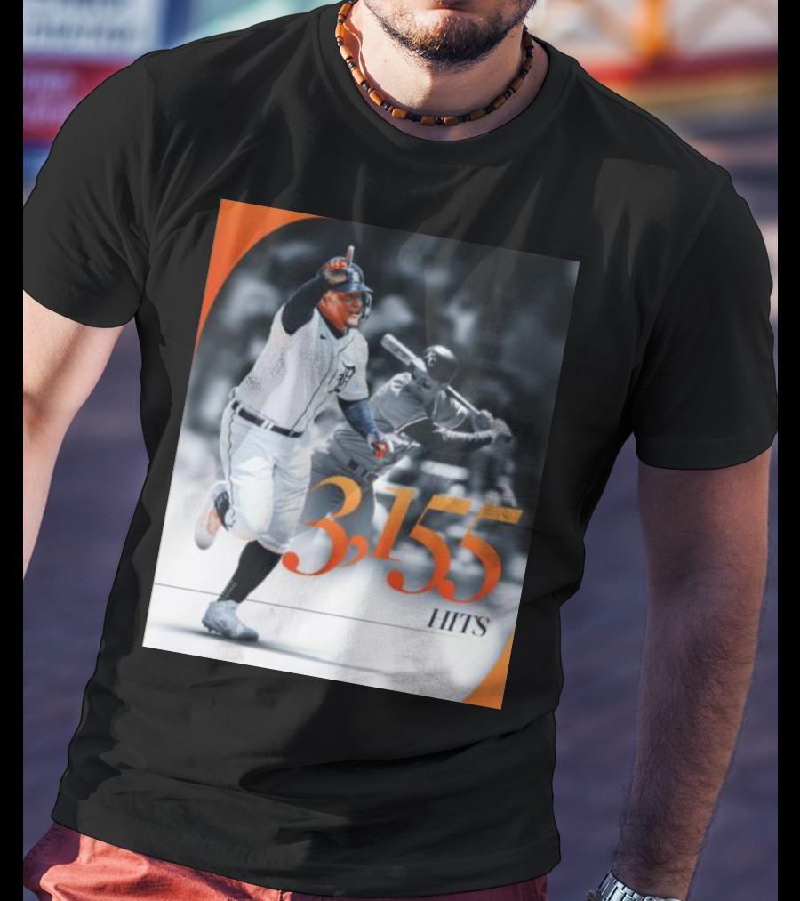Miguel Cabrera 3155 Hits T-Shirt