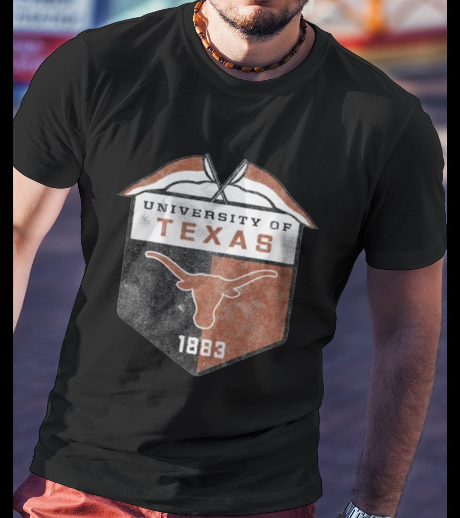 University Of Texas Longhorns 1883 Crest ComfortWash T-Shirt
