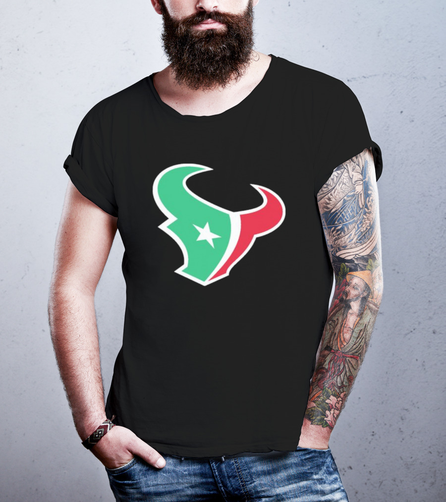 Houston Texans Black Clásico Regio Franklin '47 Mexico-Inspired T-Shirt