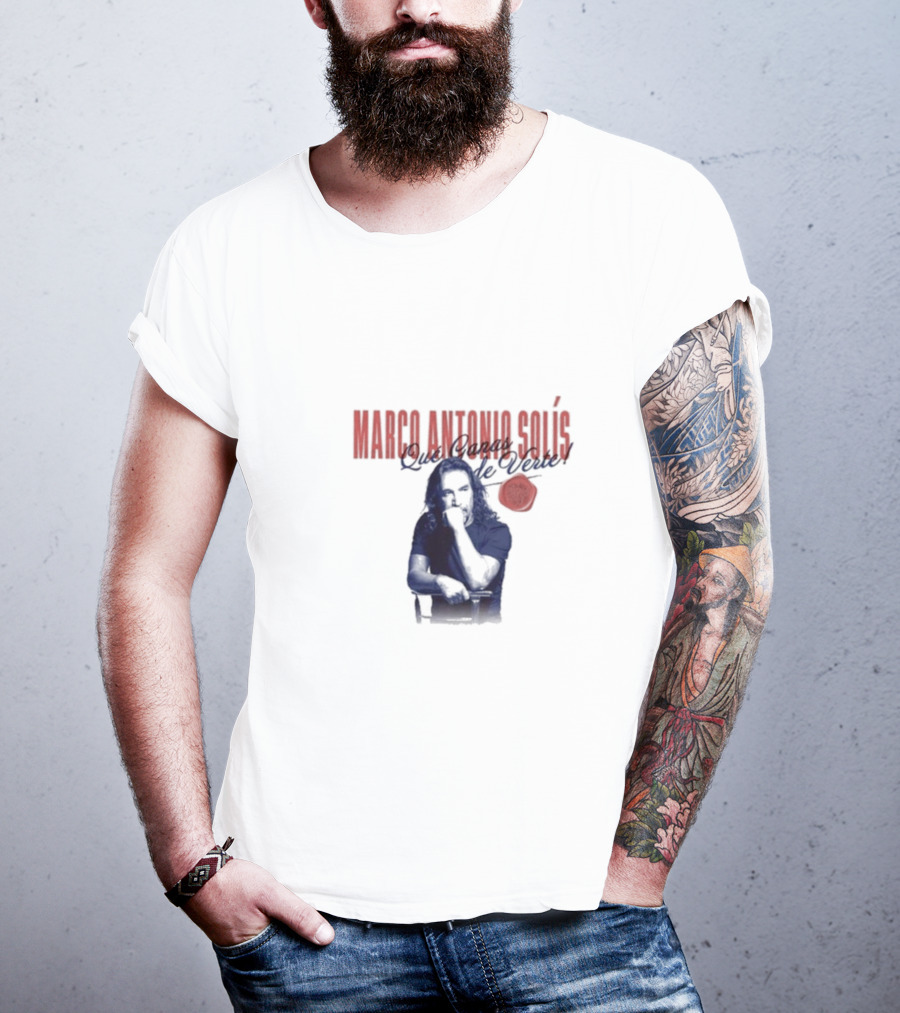 Marco Antonio Solís Quiéreme De Veras T-Shirt