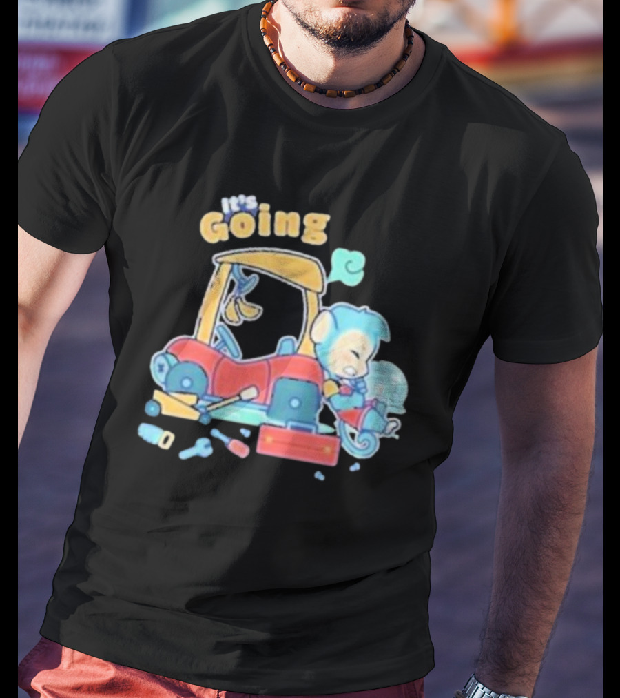 It's Going Car Mechanic Monkey With Tools T-Shirt