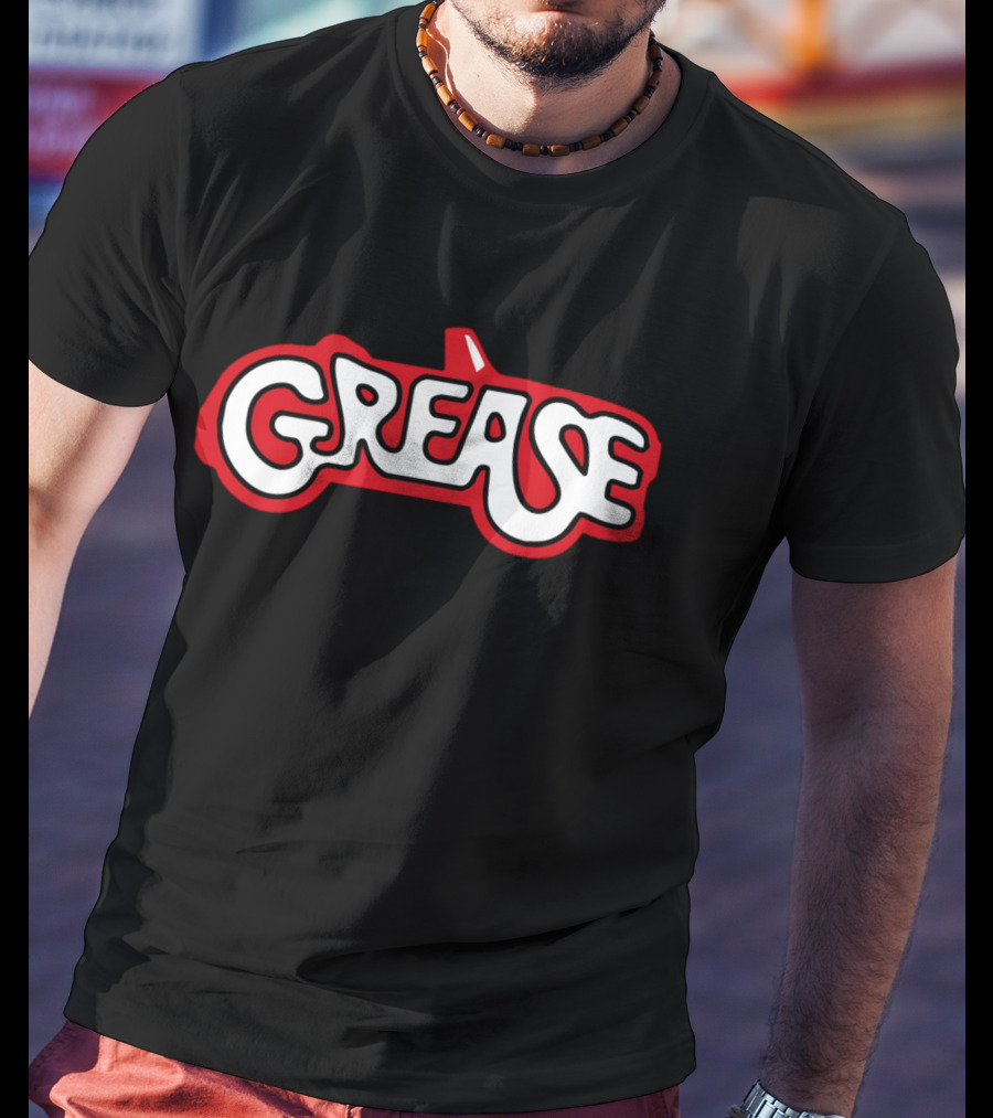 Grease Classic Red And White T-Shirt