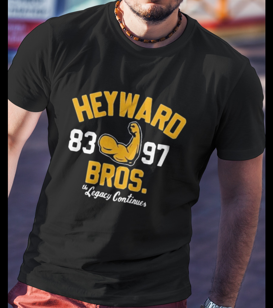 Heyward Bros 83-97 The Legacy Continues Muscular Arm T-Shirt