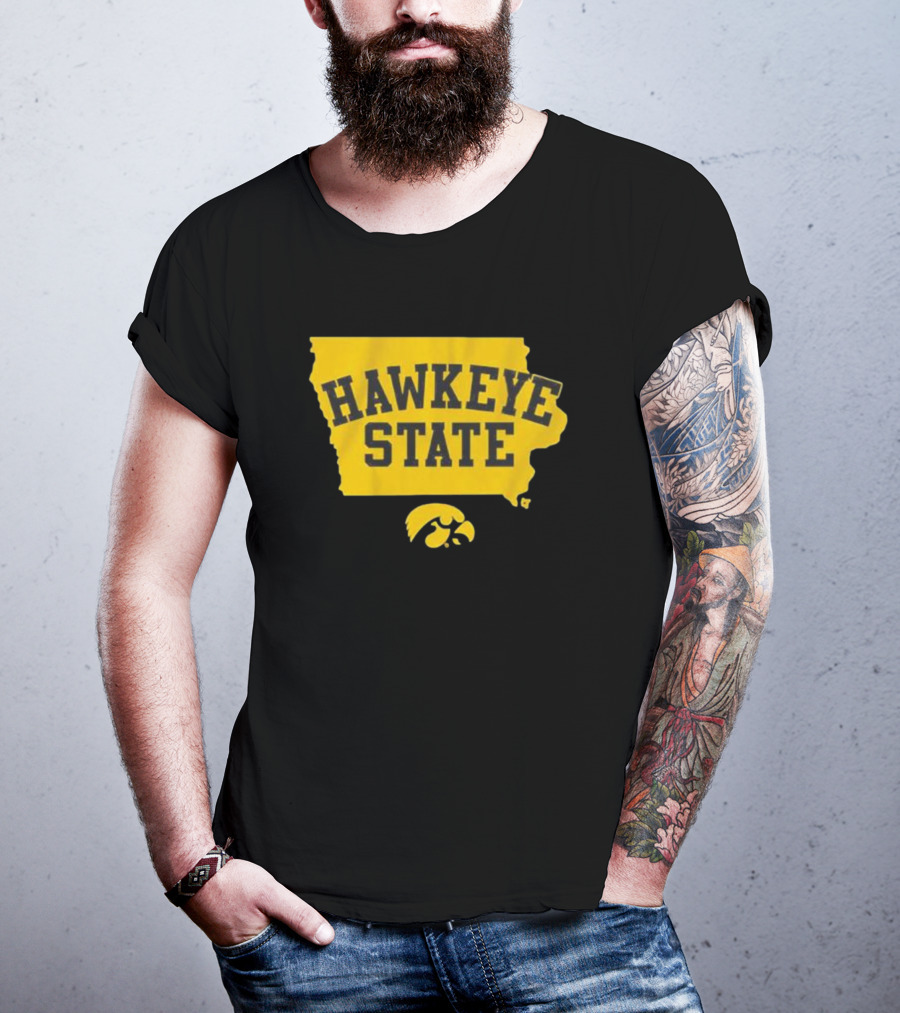 Hawkeye State Iowa Football T-Shirt