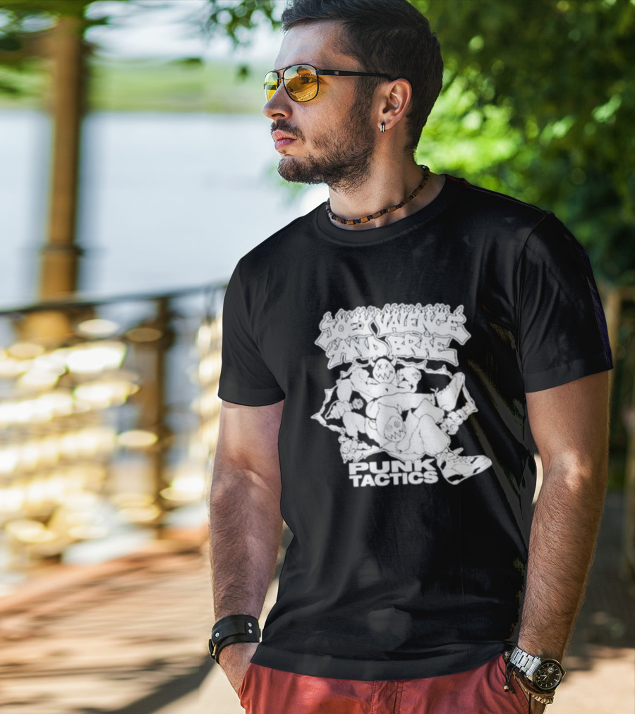 Joey Valence And Brae Punk Tactics Graffiti Character Duo T-Shirt
