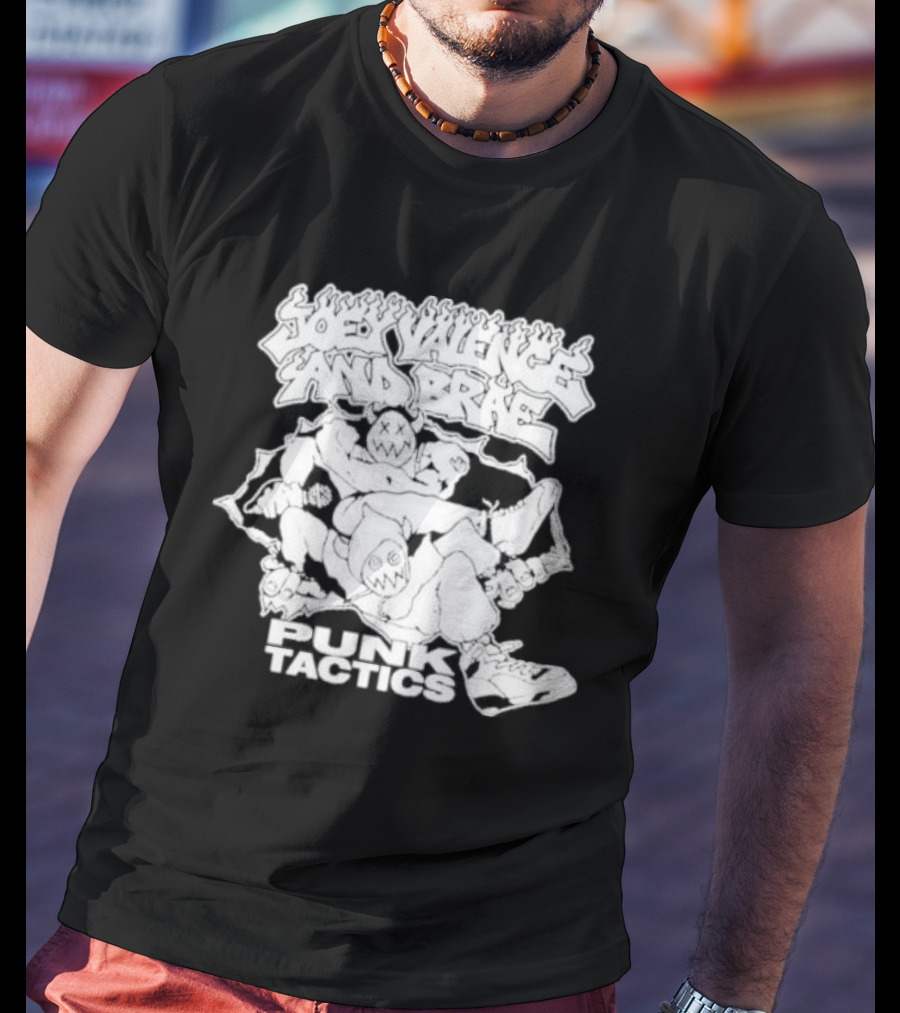 Joey Valence And Brae Punk Tactics Graffiti Character Duo T-Shirt