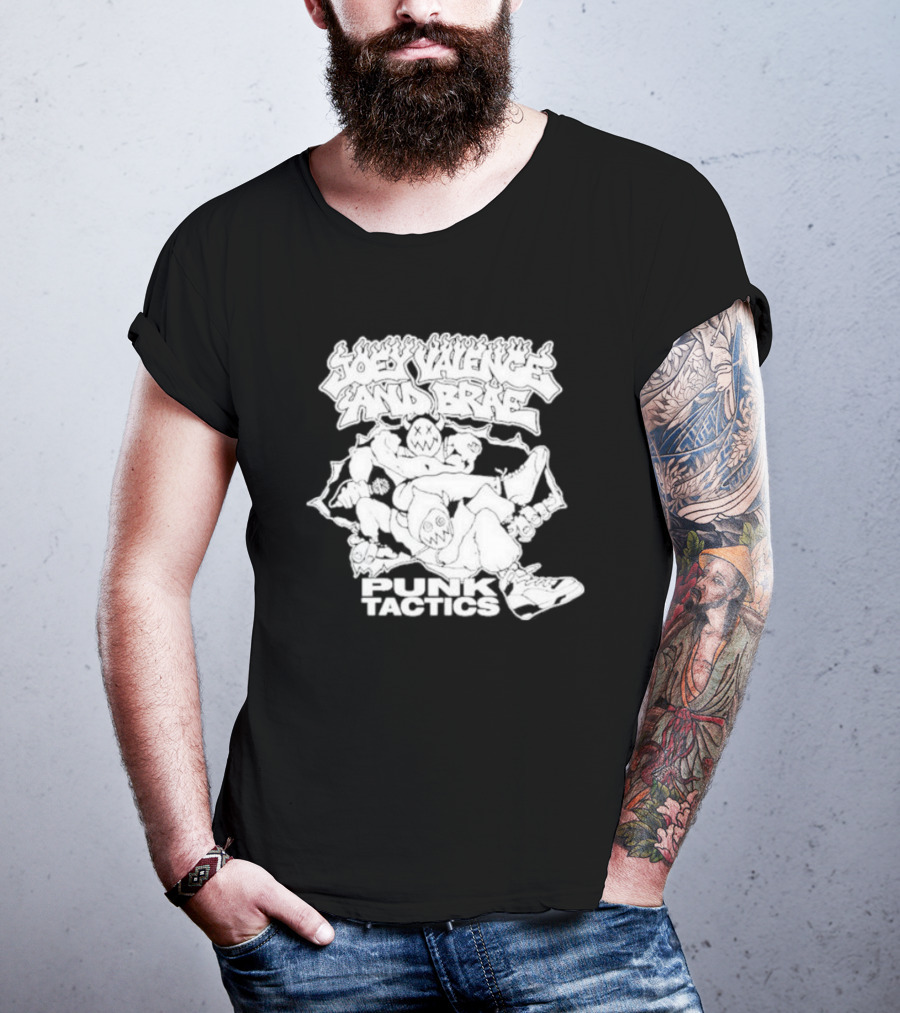 Joey Valence And Brae Punk Tactics Graffiti Character Duo T-Shirt