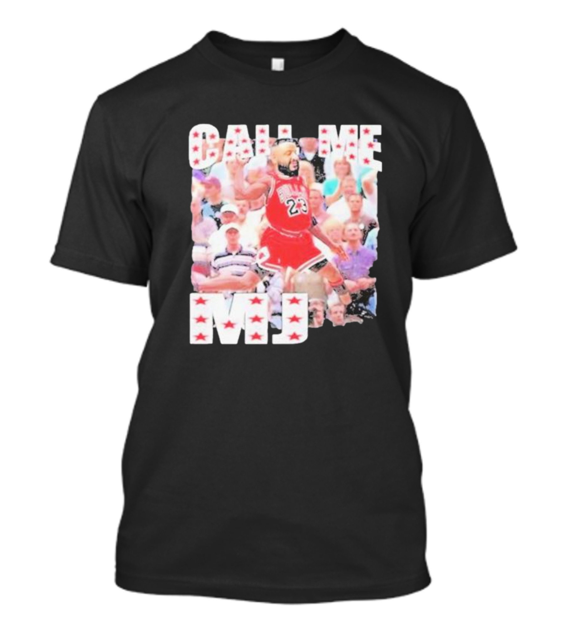 Call Me MJ Basketball Legend Jersey 23 Stars T-Shirt