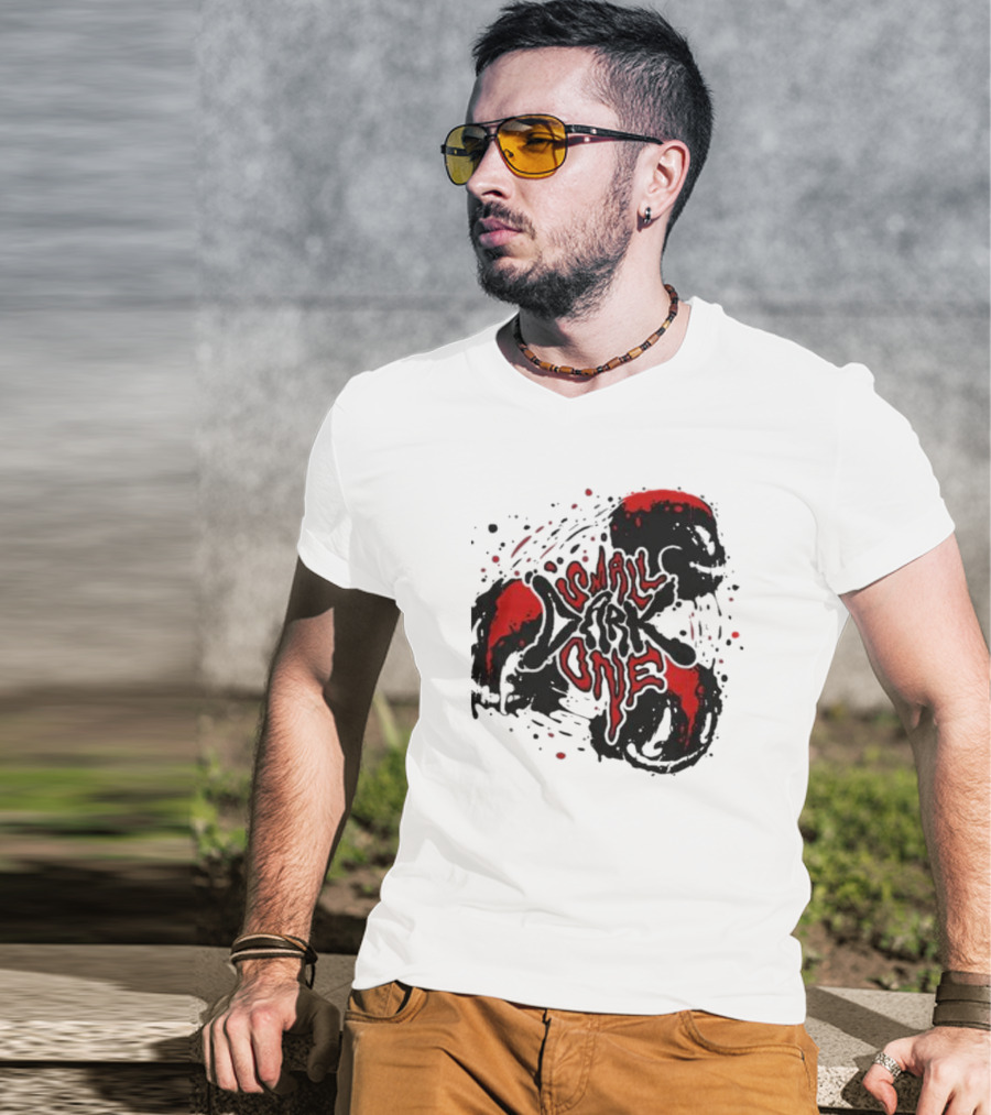 Small Dark One Ink Lil Darkie Symbolic Red And Black T-Shirt