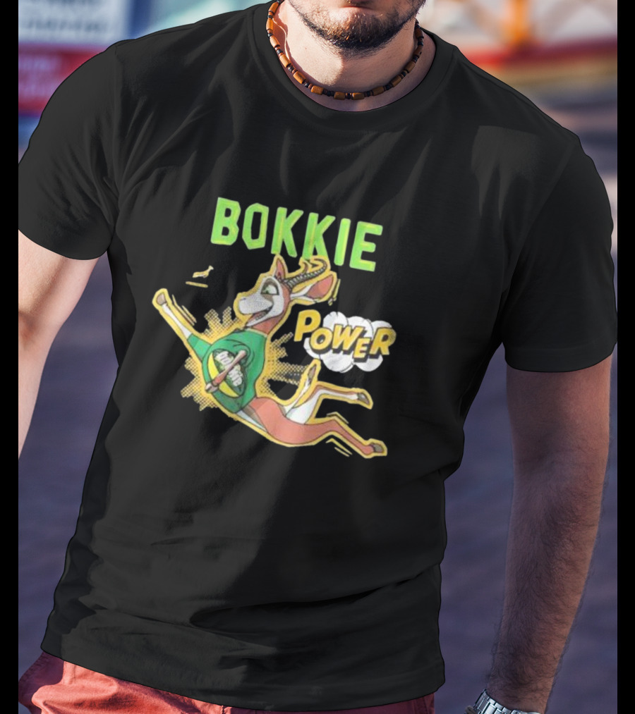 Bokkie Power Griselda Blanco Energetic Antelope Burst T-Shirt